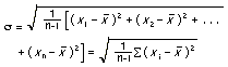 Standard deviation equation (1 k gif)